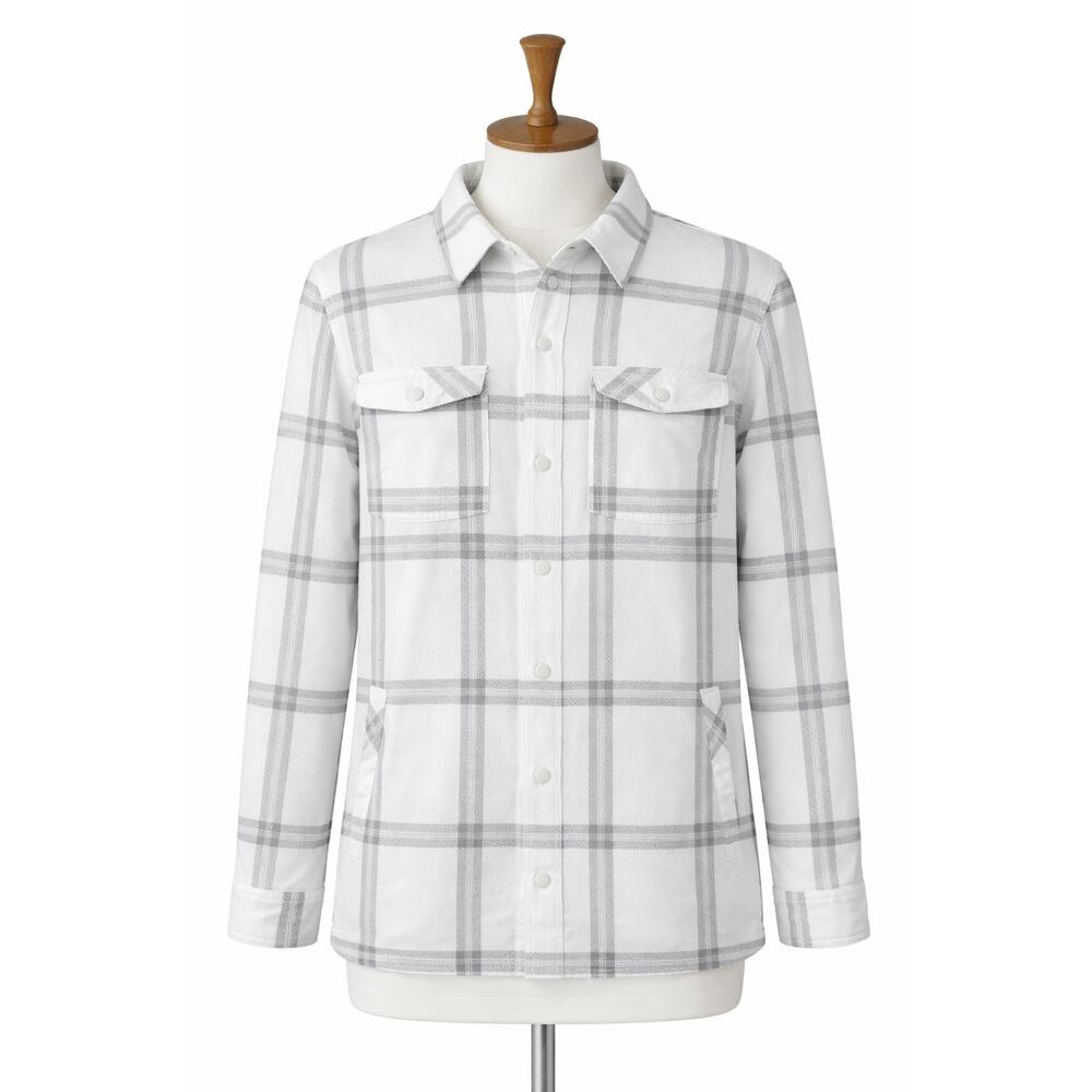 O'neill Fleece Shirt Jacket Mens Size S Plaid Cozy Snap Button Winter Outdoor